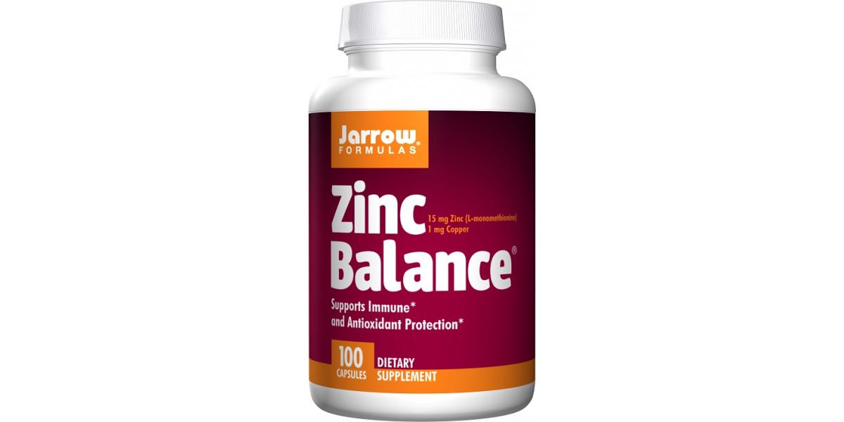 Jarrow Formulas Zinc Balance 100 caps (expires 2024/02/29) Olivit