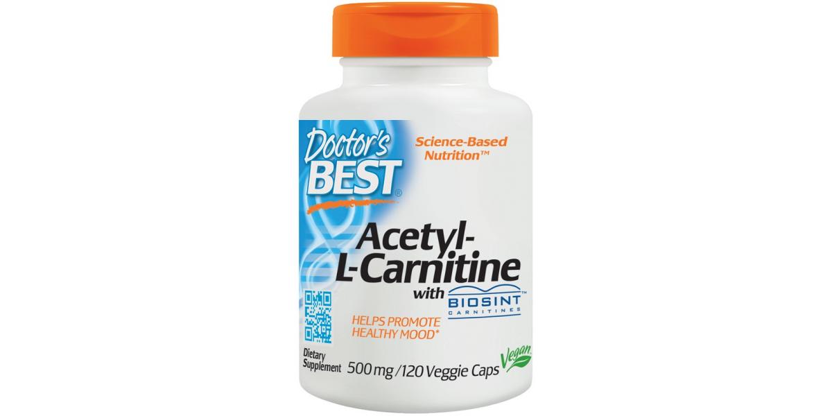 Doctor's Best Acetyl LCarnitine with Biosint Carnitines Olivit.co.uk Supplements