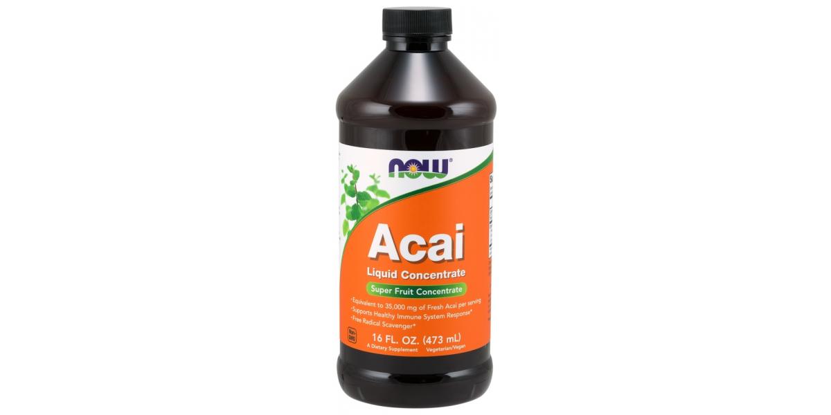 NOW Foods Acai Liquid Concentrate - 473 ml. - Olivit.co.uk ...
