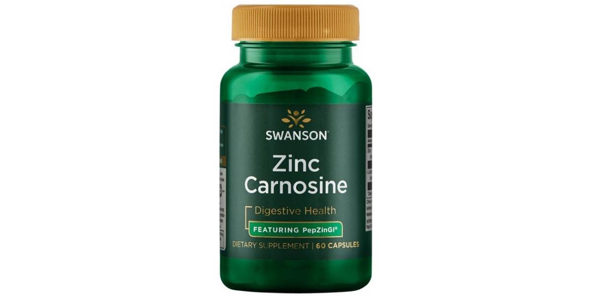 Swanson Zinc Carnosine 60 caps Olivit.co.uk Supplements